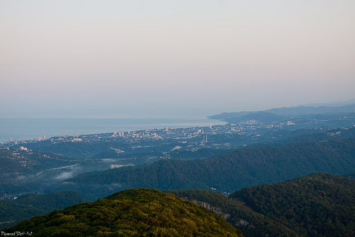 Смотровая башня Ахун – Побережье Чёрного моря. Вид со смотровой площадки