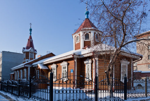 Новосибирск. Церковь в честь Покрова Пресвятой Богородицы